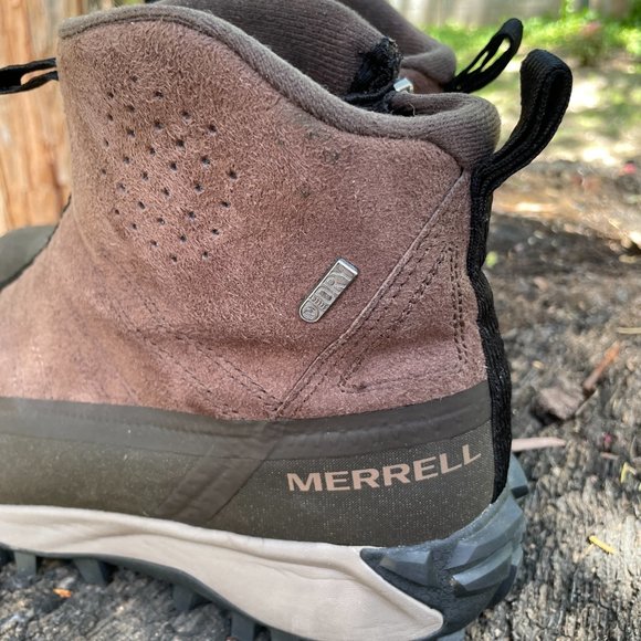 Merrell Thermo Snowdrift Zip Mid Shell Boots - Picture 6 of 9